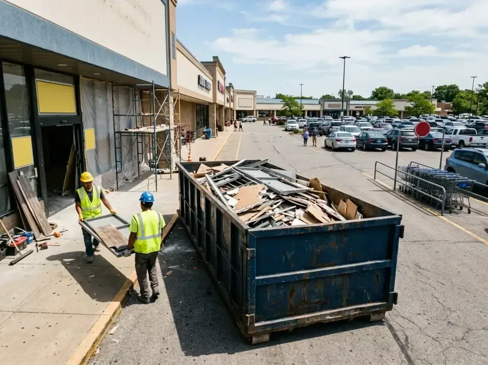 retail-store-renovation-debris-003 — frequently asked questions, Roll-off Dumpster Rentals in Mayer, MN